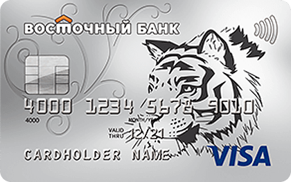 Кредит Кредитная карта Восточный Cash-back в банке Восточный банк